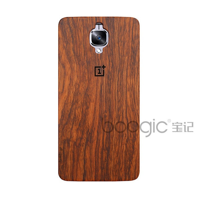 Unique OnePlus 3 A3000 Slim Bamboo Wood PC Back Cover Case For Oneplus Three Oneplus 3T Phone Cases