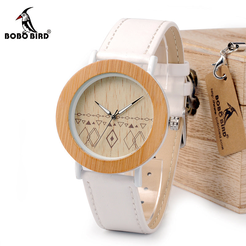 BOBO BIRD WE24 Unisex Top Brand Designer Wristwatches For Women Nature Bamboo & Steel Watches in Gift Boxes Dropshipping OEM
