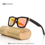 EZREAL Original Wooden Bamboo Sunglasses Men Women Mirrored UV400 Sun Glasses Real Wood Shades Goggles Sunglases Male