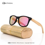 EZREAL Original Wooden Bamboo Sunglasses Men Women Mirrored UV400 Sun Glasses Real Wood Shades Goggles Sunglases Male