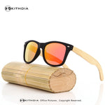 EZREAL Original Wooden Bamboo Sunglasses Men Women Mirrored UV400 Sun Glasses Real Wood Shades Goggles Sunglases Male