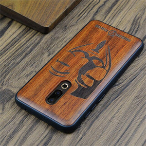 2018 New Meizu 16th Case Slim Wood Back Cover TPU Bumper Case For Meizu 16th Plus Phone Cases Meizu 16 Meizu16 Plus