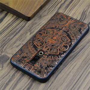 2018 New Meizu 16th Case Slim Wood Back Cover TPU Bumper Case For Meizu 16th Plus Phone Cases Meizu 16 Meizu16 Plus