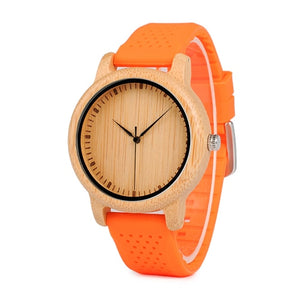 BOBO BIRD Women Watches Ladies' Luxury Bamboo Wood Timepieces Silicone Straps relojes mujer marca de lujo Great Gifts for Girls