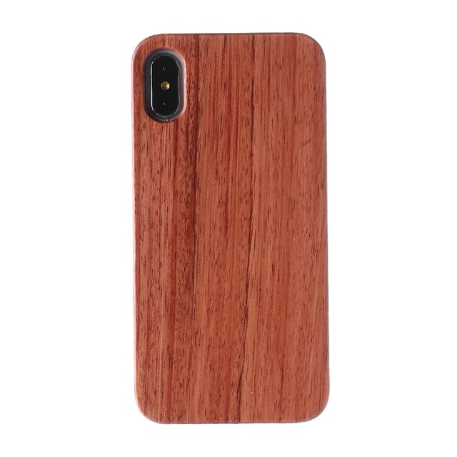 Real Wood Case For iphone X 8 7 6 6S Plus 5S SE XS Max Cover Natural Bamboo Wooden Hard Phone Cases For Samsung Galaxy S8 S9