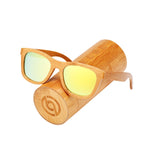 BARCUR Retro Men Sun glasses Women Polarized Sunglasses Bamboo Handmade Wood Sunglasses Beach Wooden Glasses Oculos de sol