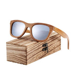 BARCUR Retro Men Sun glasses Women Polarized Sunglasses Bamboo Handmade Wood Sunglasses Beach Wooden Glasses Oculos de sol