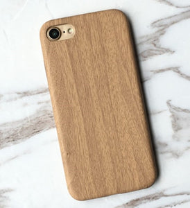Laser Engraving Real Wood Cell Phone Case for iPhone XS MAX XR 7 8PLUS X Wooden Unique Shock Customized Bamboo Phone Cover Shell
