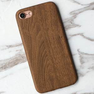 Laser Engraving Real Wood Cell Phone Case for iPhone XS MAX XR 7 8PLUS X Wooden Unique Shock Customized Bamboo Phone Cover Shell